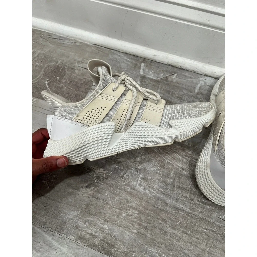 Adidas Prophere Grey Cream Pink Women's Sneakers CQ2542 Size 8.5 Low Top Shoes
